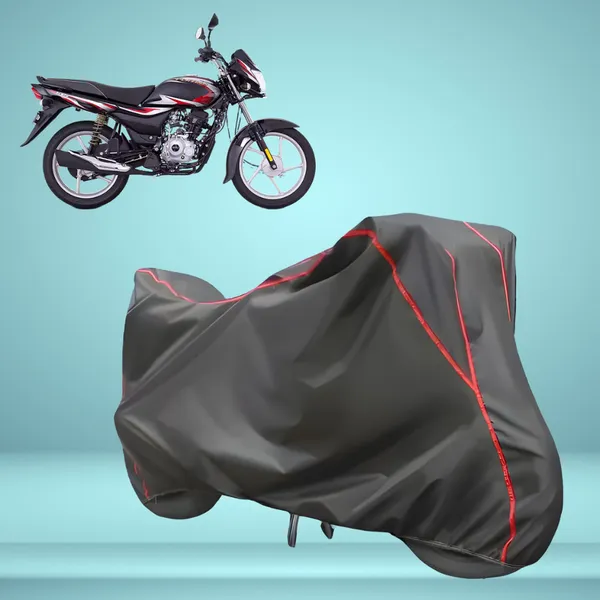 Stylish_Grey_Water_Resistant_Dustproof_UV_&_Heat_Resistant_Multicolor_Piping_Bike_Scooter_Scooty_Cover_Compatible_with_Bajaj_Platina_100