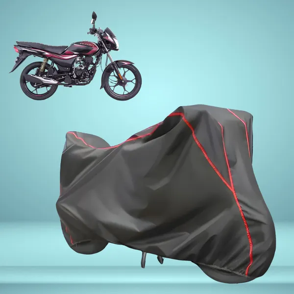 Stylish_Grey_Water_Resistant_Dustproof_UV_&_Heat_Resistant_Multicolor_Piping_Bike_Scooter_Scooty_Cover_Compatible_with_Bajaj_Platina_110