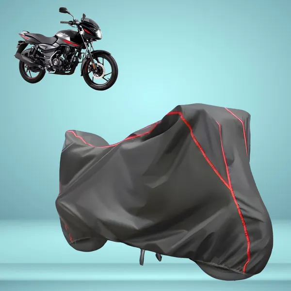 Stylish_Grey_Water_Resistant_Dustproof_UV_&_Heat_Resistant_Multicolor_Piping_Bike_Scooter_Scooty_Cover_Compatible_with_Bajaj_Pulsar_125