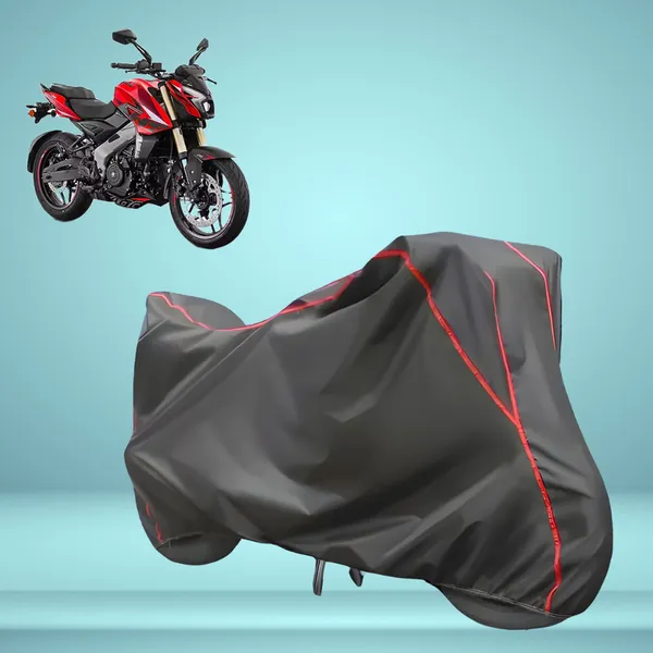 Stylish_Grey_Water_Resistant_Dustproof_UV_&_Heat_Resistant_Multicolor_Piping_Bike_Scooter_Scooty_Cover_Compatible_with_Bajaj_Pulsar_NS400Z