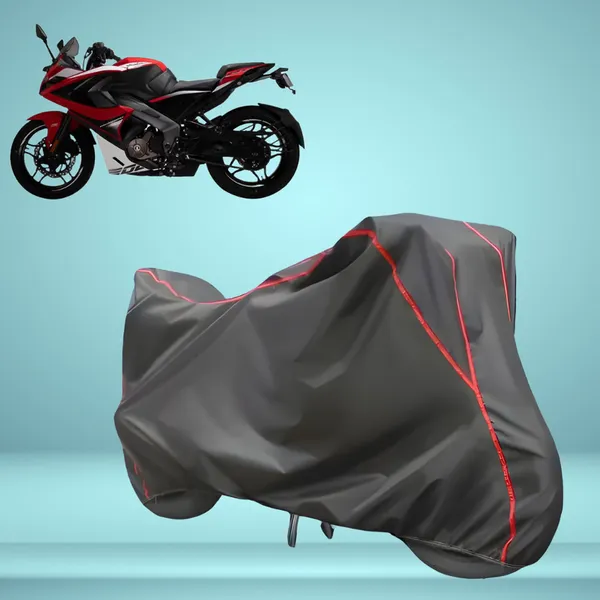 Stylish_Grey_Water_Resistant_Dustproof_UV_&_Heat_Resistant_Multicolor_Piping_Bike_Scooter_Scooty_Cover_Compatible_with_Bajaj_Pulsar_RS_200