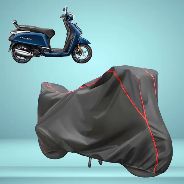 Stylish_Grey_Water_Resistant_Dustproof_UV_&_Heat_Resistant_Multicolor_Piping_Bike_Scooter_Scooty_Cover_Compatible_with_Hero_Destini_125