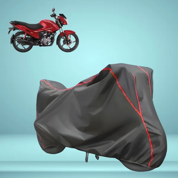 Stylish_Grey_Water_Resistant_Dustproof_UV_&_Heat_Resistant_Multicolor_Piping_Bike_Scooter_Scooty_Cover_Compatible_with_Hero_Glamour_Xtec