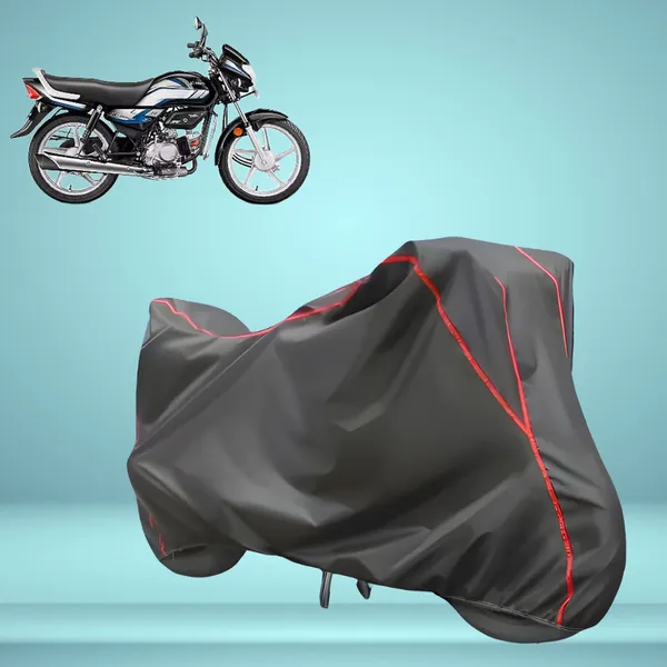Stylish_Grey_Water_Resistant_Dustproof_UV_&_Heat_Resistant_Multicolor_Piping_Bike_Scooter_Scooty_Cover_Compatible_with_Hero_HF_Deluxe