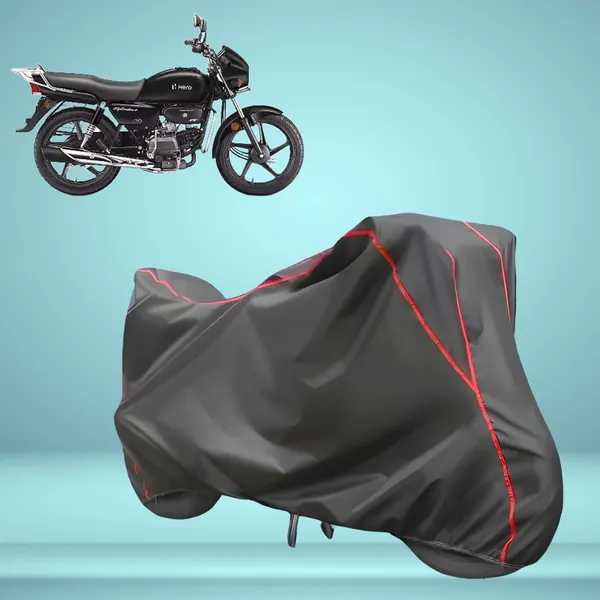 Stylish_Grey_Water_Resistant_Dustproof_UV_&_Heat_Resistant_Multicolor_Piping_Bike_Scooter_Scooty_Cover_Compatible_with_Hero_Splendor_Plus