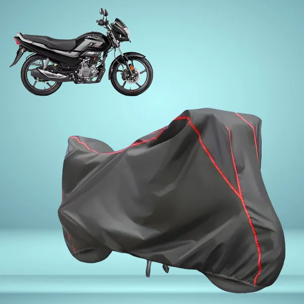 Stylish_Grey_Water_Resistant_Dustproof_UV_&_Heat_Resistant_Multicolor_Piping_Bike_Scooter_Scooty_Cover_Compatible_with_Hero_Super_Splendor_Xtec