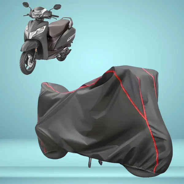 Stylish_Grey_Water_Resistant_Dustproof_UV_&_Heat_Resistant_Multicolor_Piping_Bike_Scooter_Scooty_Cover_Compatible_with_Honda_Activa_125