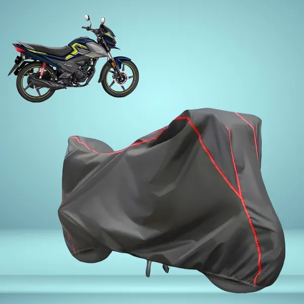Stylish_Grey_Water_Resistant_Dustproof_UV_&_Heat_Resistant_Multicolor_Piping_Bike_Scooter_Scooty_Cover_Compatible_with_Honda_Livo