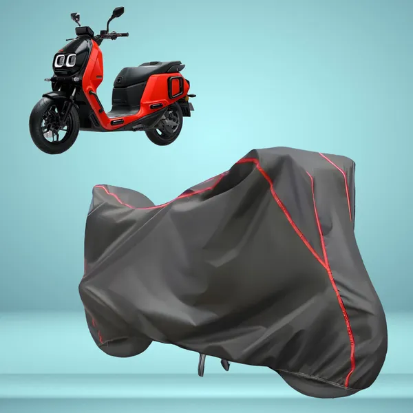 Stylish_Grey_Water_Resistant_Dustproof_UV_&_Heat_Resistant_Multicolor_Piping_Bike_Scooter_Scooty_Cover_Compatible_with_River_Indie