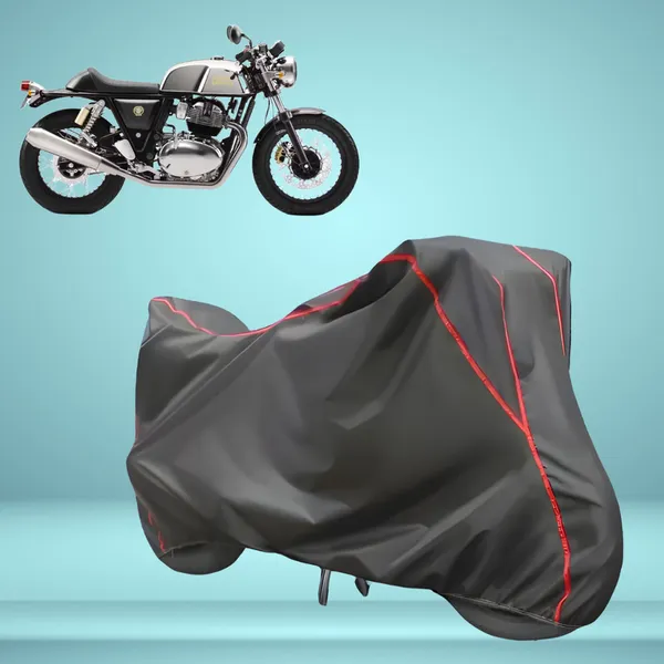 Stylish_Grey_Water_Resistant_Dustproof_UV_&_Heat_Resistant_Multicolor_Piping_Bike_Scooter_Scooty_Cover_Compatible_with_Royal_Enfield_Continental_GT_650