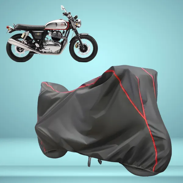 Stylish_Grey_Water_Resistant_Dustproof_UV_&_Heat_Resistant_Multicolor_Piping_Bike_Scooter_Scooty_Cover_Compatible_with_Royal_Enfield_Interceptor_650