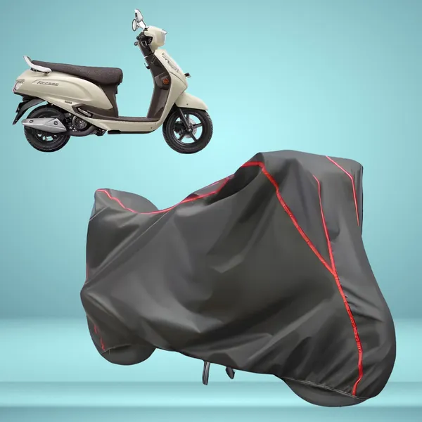 Stylish_Grey_Water_Resistant_Dustproof_UV_&_Heat_Resistant_Multicolor_Piping_Bike_Scooter_Scooty_Cover_Compatible_with_Suzuki_Access_125