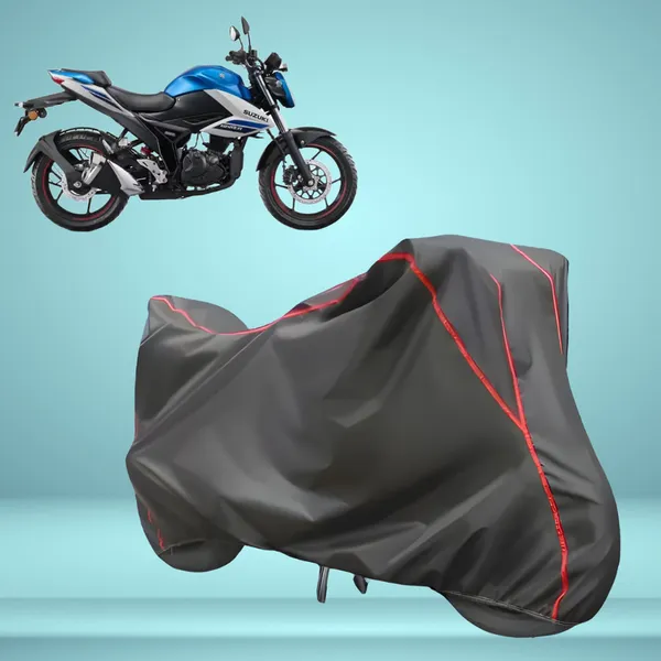 Stylish_Grey_Water_Resistant_Dustproof_UV_&_Heat_Resistant_Multicolor_Piping_Bike_Scooter_Scooty_Cover_Compatible_with_Suzuki_Gixxer