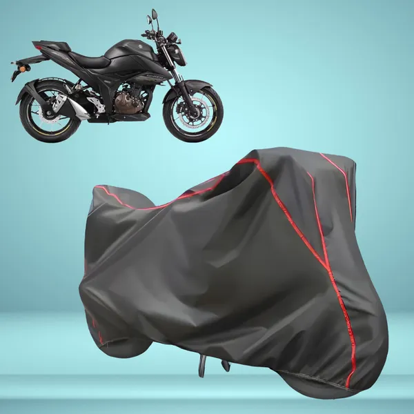 Stylish_Grey_Water_Resistant_Dustproof_UV_&_Heat_Resistant_Multicolor_Piping_Bike_Scooter_Scooty_Cover_Compatible_with_Suzuki_Gixxer_250