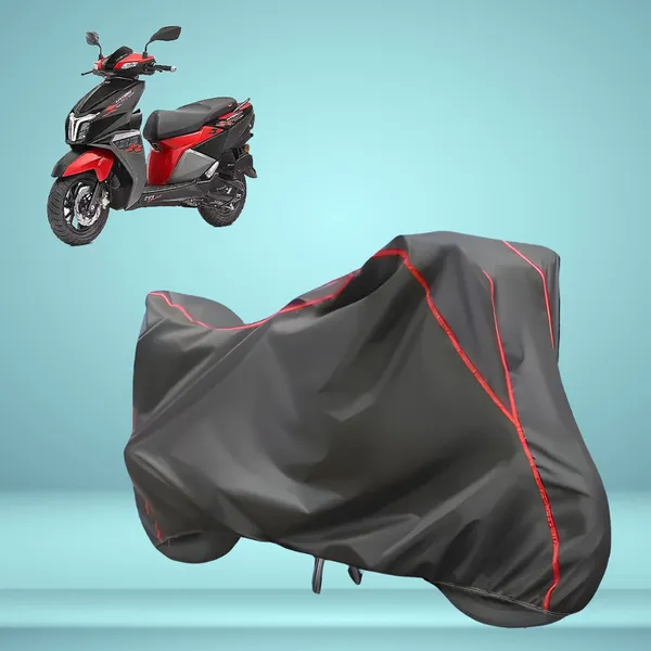 Stylish_Grey_Water_Resistant_Dustproof_UV_&_Heat_Resistant_Multicolor_Piping_Bike_Scooter_Scooty_Cover_Compatible_with_TVS_Ntorq_125