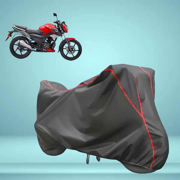 Stylish_Grey_Water_Resistant_Dustproof_UV_&_Heat_Resistant_Multicolor_Piping_Bike_Scooter_Scooty_Cover_Compatible_with_TVS_Raider_125