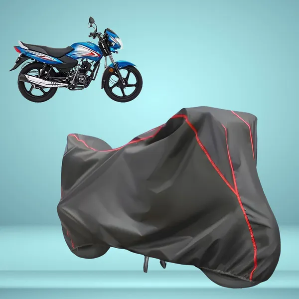 Stylish_Grey_Water_Resistant_Dustproof_UV_&_Heat_Resistant_Multicolor_Piping_Bike_Scooter_Scooty_Cover_Compatible_with_TVS_Sport
