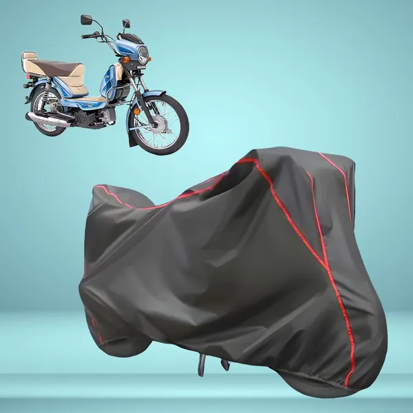 Stylish_Grey_Water_Resistant_Dustproof_UV_&_Heat_Resistant_Multicolor_Piping_Bike_Scooter_Scooty_Cover_Compatible_with_TVS_XL_100_Comfort