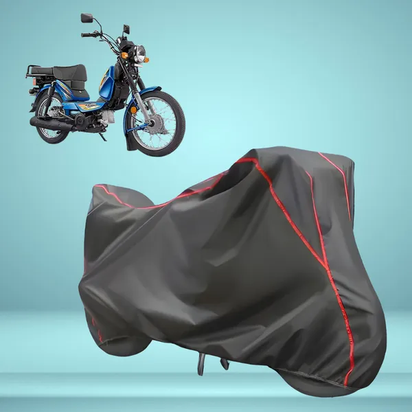 Stylish_Grey_Water_Resistant_Dustproof_UV_&_Heat_Resistant_Multicolor_Piping_Bike_Scooter_Scooty_Cover_Compatible_with_TVS_XL_100_Heavy_Duty