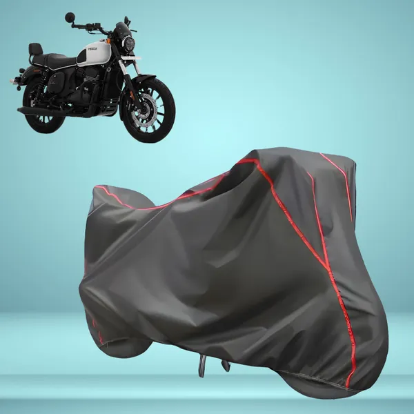 Stylish_Grey_Water_Resistant_Dustproof_UV_&_Heat_Resistant_Multicolor_Piping_Bike_Scooter_Scooty_Cover_Compatible_with_Yezdi_Roadster_2024