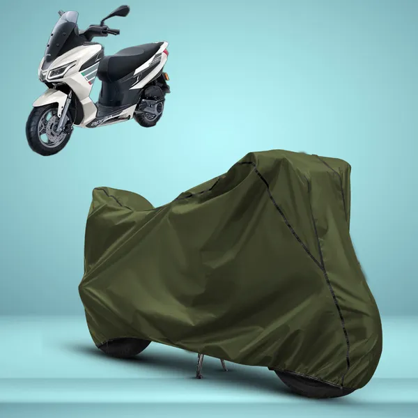Stylish_Olive_Green_Water_Resistant_Dustproof_UV_&_Heat_Resistant_Multicolor_Piping_Bike_Scooter_Scooty_Cover_Compatible_with_Aprilia_SXR_125