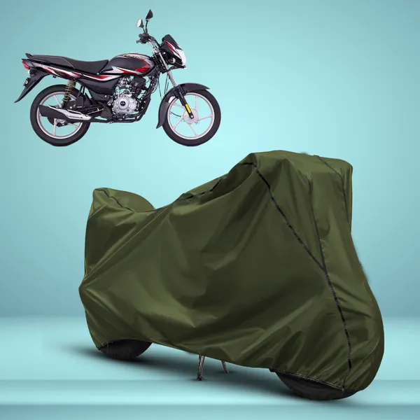 Stylish_Olive_Green_Water_Resistant_Dustproof_UV_&_Heat_Resistant_Multicolor_Piping_Bike_Scooter_Scooty_Cover_Compatible_with_Bajaj_Platina_100