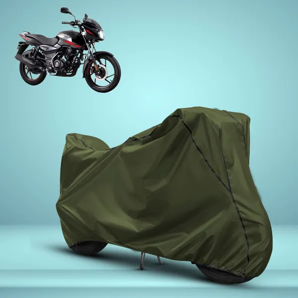 Stylish_Olive_Green_Water_Resistant_Dustproof_UV_&_Heat_Resistant_Multicolor_Piping_Bike_Scooter_Scooty_Cover_Compatible_with_Bajaj_Pulsar_125