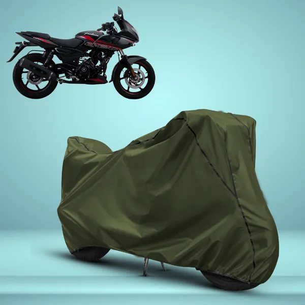 Stylish_Olive_Green_Water_Resistant_Dustproof_UV_&_Heat_Resistant_Multicolor_Piping_Bike_Scooter_Scooty_Cover_Compatible_with_Bajaj_Pulsar_220_F
