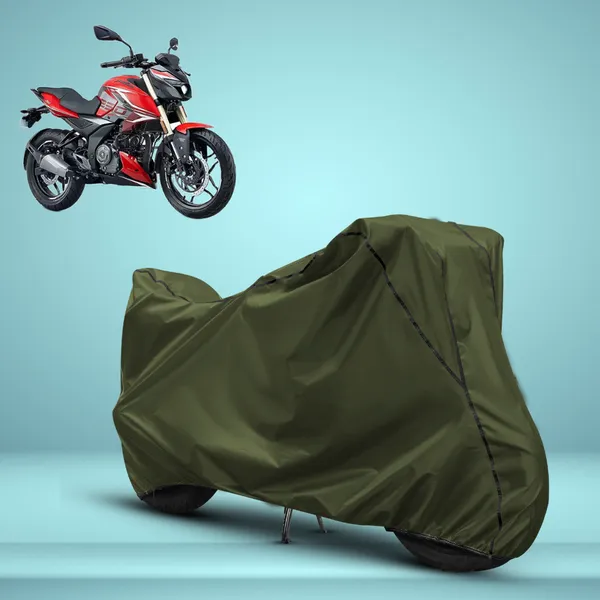 Stylish_Olive_Green_Water_Resistant_Dustproof_UV_&_Heat_Resistant_Multicolor_Piping_Bike_Scooter_Scooty_Cover_Compatible_with_Bajaj_Pulsar_N250