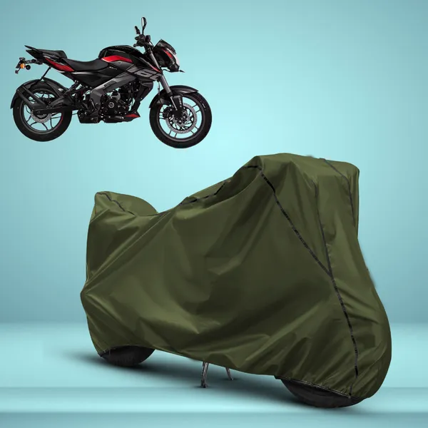 Stylish_Olive_Green_Water_Resistant_Dustproof_UV_&_Heat_Resistant_Multicolor_Piping_Bike_Scooter_Scooty_Cover_Compatible_with_Bajaj_Pulsar_NS160