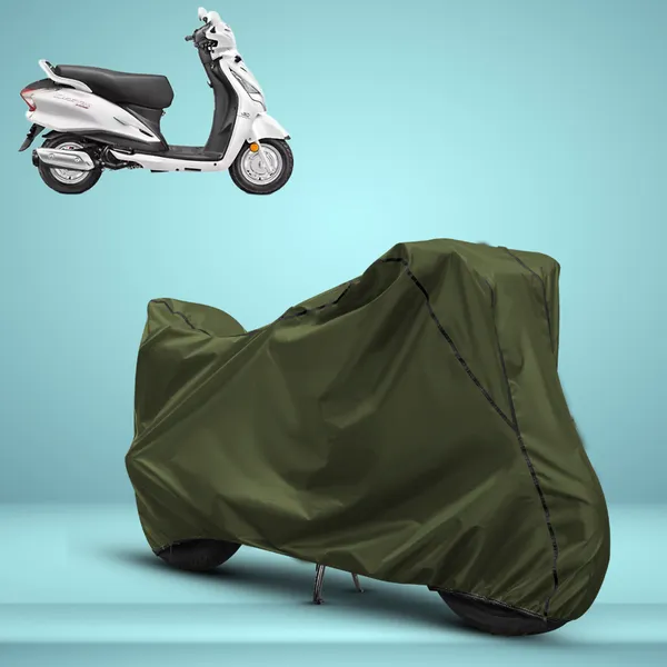 Stylish_Olive_Green_Water_Resistant_Dustproof_UV_&_Heat_Resistant_Multicolor_Piping_Bike_Scooter_Scooty_Cover_Compatible_with_Hero_Destini_Prime