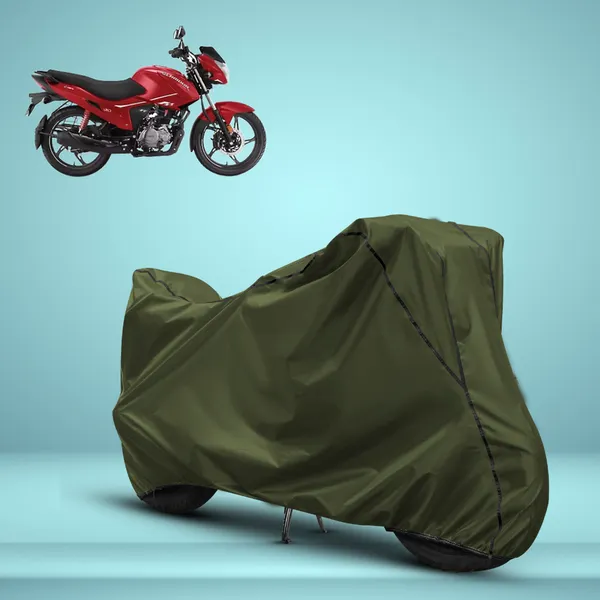 Stylish_Olive_Green_Water_Resistant_Dustproof_UV_&_Heat_Resistant_Multicolor_Piping_Bike_Scooter_Scooty_Cover_Compatible_with_Hero_Glamour_Xtec