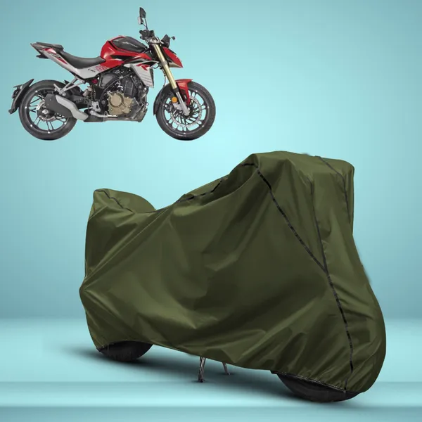 Stylish_Olive_Green_Water_Resistant_Dustproof_UV_&_Heat_Resistant_Multicolor_Piping_Bike_Scooter_Scooty_Cover_Compatible_with_Hero_Xtreme_250R