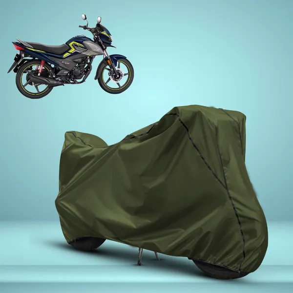 Stylish_Olive_Green_Water_Resistant_Dustproof_UV_&_Heat_Resistant_Multicolor_Piping_Bike_Scooter_Scooty_Cover_Compatible_with_Honda_Livo