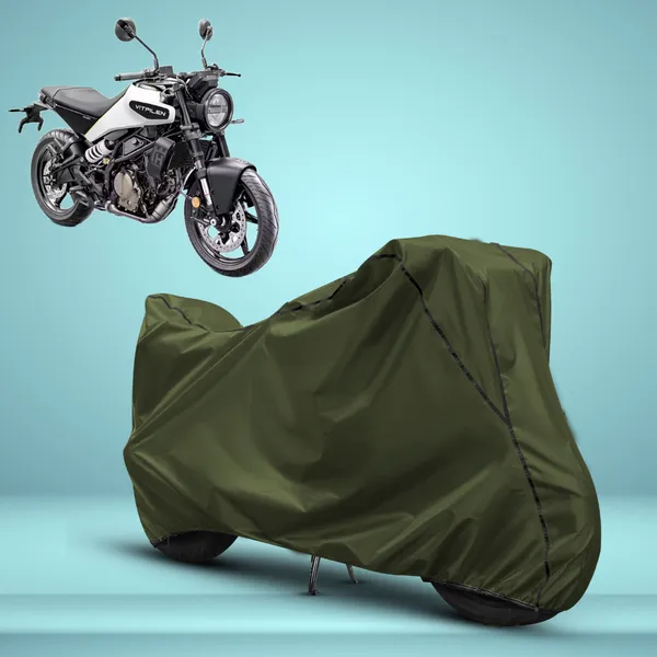 Stylish_Olive_Green_Water_Resistant_Dustproof_UV_&_Heat_Resistant_Multicolor_Piping_Bike_Scooter_Scooty_Cover_Compatible_with_Husqvarna_Vitpilen_250