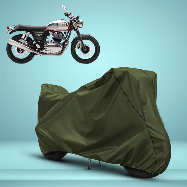 Stylish_Olive_Green_Water_Resistant_Dustproof_UV_&_Heat_Resistant_Multicolor_Piping_Bike_Scooter_Scooty_Cover_Compatible_with_Royal_Enfield_Interceptor_650