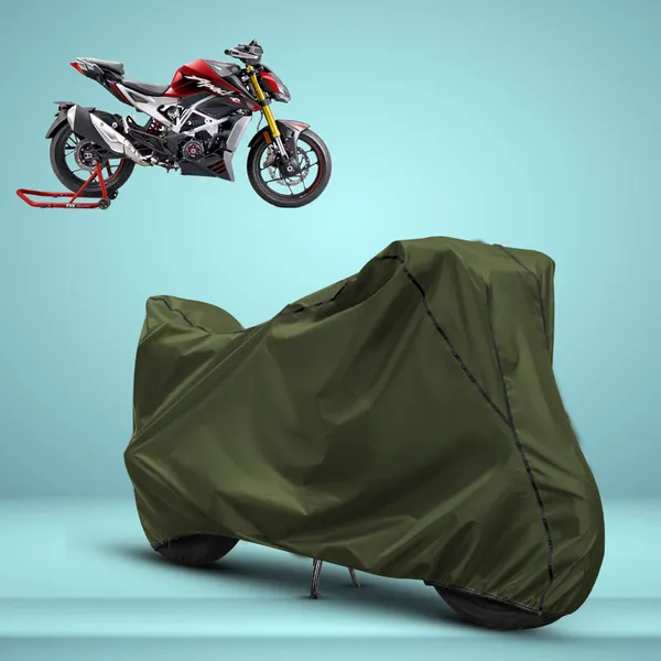 Stylish_Olive_Green_Water_Resistant_Dustproof_UV_&_Heat_Resistant_Multicolor_Piping_Bike_Scooter_Scooty_Cover_Compatible_with_TVS_Apache_RTR_310