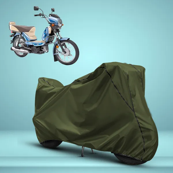 Stylish_Olive_Green_Water_Resistant_Dustproof_UV_&_Heat_Resistant_Multicolor_Piping_Bike_Scooter_Scooty_Cover_Compatible_with_TVS_XL_100_Comfort