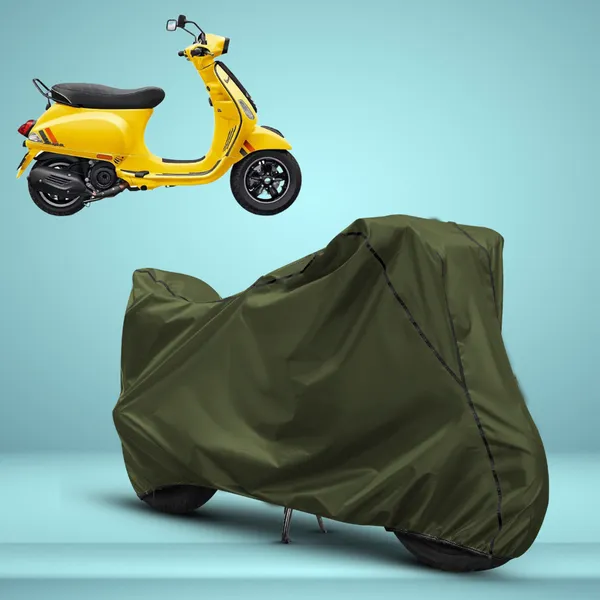 Stylish_Olive_Green_Water_Resistant_Dustproof_UV_&_Heat_Resistant_Multicolor_Piping_Bike_Scooter_Scooty_Cover_Compatible_with_Vespa_S_150