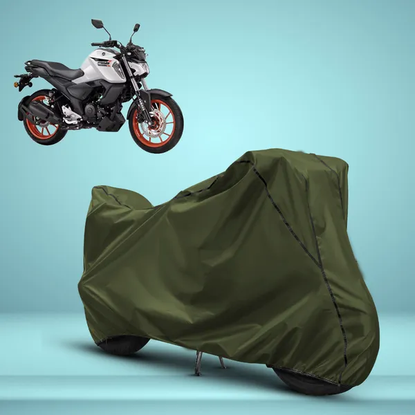 Stylish_Olive_Green_Water_Resistant_Dustproof_UV_&_Heat_Resistant_Multicolor_Piping_Bike_Scooter_Scooty_Cover_Compatible_with_Yamaha_FZS_FI_V4