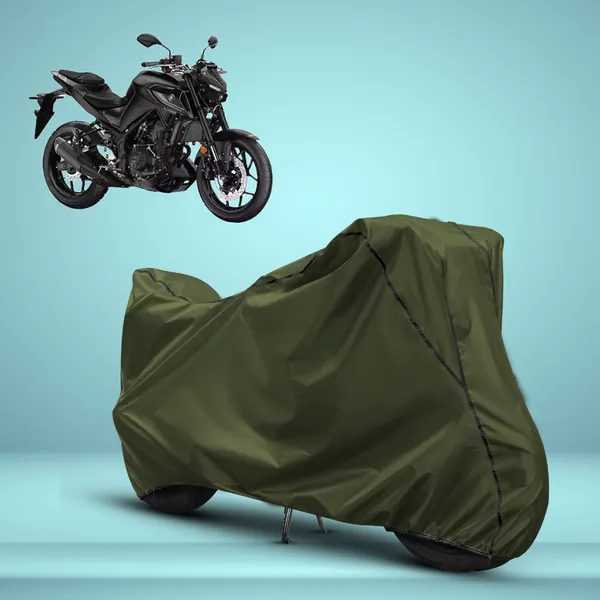 Stylish_Olive_Green_Water_Resistant_Dustproof_UV_&_Heat_Resistant_Multicolor_Piping_Bike_Scooter_Scooty_Cover_Compatible_with_Yamaha_MT-03