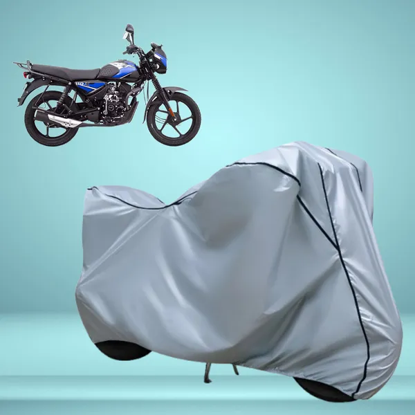 Stylish_Silver_Water_Resistant_Dustproof_UV_&_Heat_Resistant_Multicolor_Piping_Bike_Scooter_Scooty_Cover_Compatible_with_Bajaj_CT_110