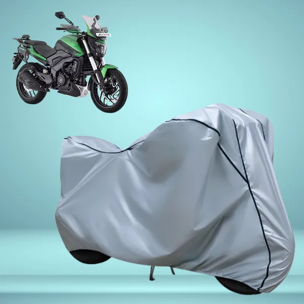 Stylish_Silver_Water_Resistant_Dustproof_UV_&_Heat_Resistant_Multicolor_Piping_Bike_Scooter_Scooty_Cover_Compatible_with_Bajaj_Dominar_400