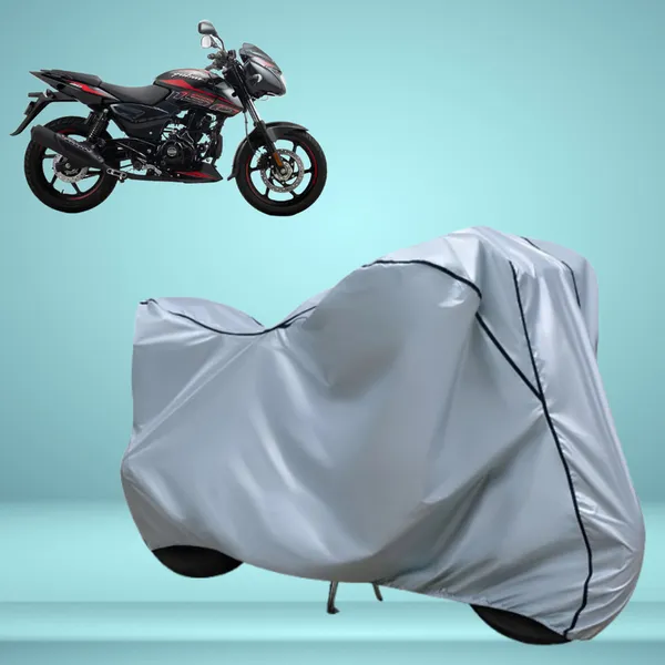 Bajaj_Pulsar_150_Stylish_Silver_Water_Resistant_Dustproof_UV_&_Heat_Resistant_Multicolor_Piping_Bike_Scooter_Scooty_Cover_Compatible