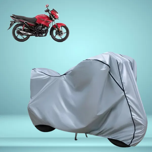 Hero_Glamour_Stylish_Silver_Water_Resistant_Dustproof_UV_&_Heat_Resistant_Multicolor_Piping_Bike_Scooter_Scooty_Cover_Compatible