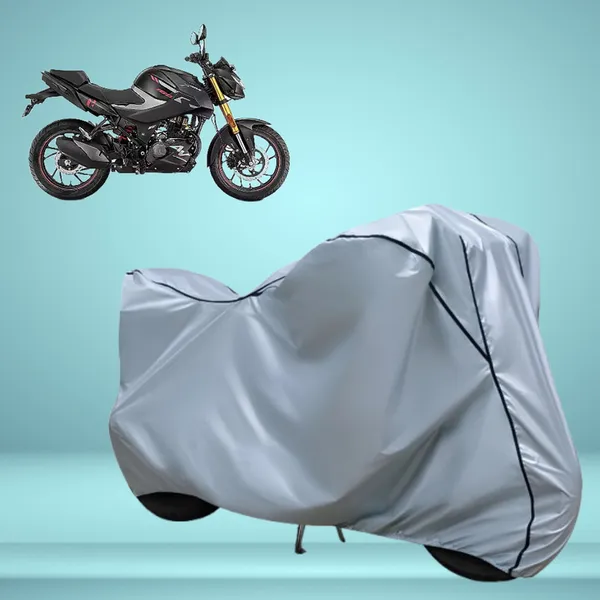 Stylish_Silver_Water_Resistant_Dustproof_UV_&_Heat_Resistant_Multicolor_Piping_Bike_Scooter_Scooty_Cover_Compatible_with_Hero_Xtreme_160R_4V