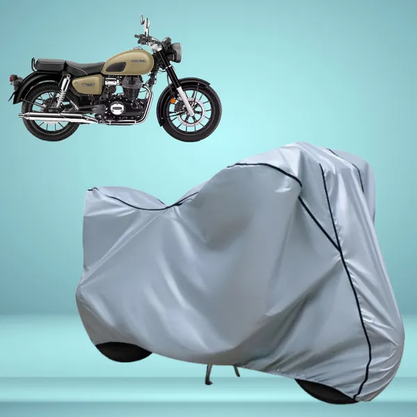 Stylish_Silver_Water_Resistant_Dustproof_UV_&_Heat_Resistant_Multicolor_Piping_Bike_Scooter_Scooty_Cover_Compatible_with_Honda_CB350