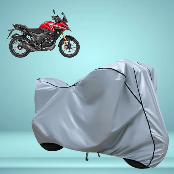 Stylish_Silver_Water_Resistant_Dustproof_UV_&_Heat_Resistant_Multicolor_Piping_Bike_Scooter_Scooty_Cover_Compatible_with_Honda_NX200