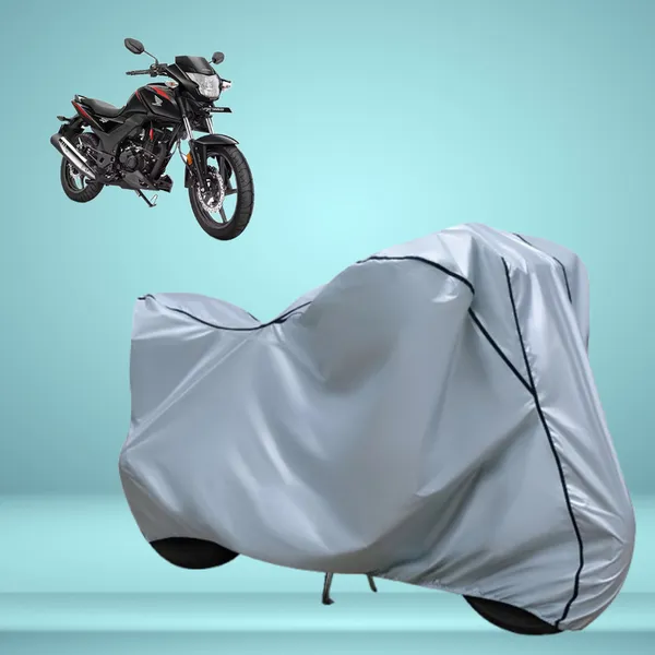 Stylish_Silver_Water_Resistant_Dustproof_UV_&_Heat_Resistant_Multicolor_Piping_Bike_Scooter_Scooty_Cover_Compatible_with_Honda_SP160