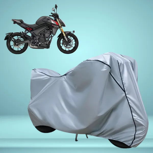 Stylish_Silver_Water_Resistant_Dustproof_UV_&_Heat_Resistant_Multicolor_Piping_Bike_Scooter_Scooty_Cover_Compatible_with_Keeway_K300_SF